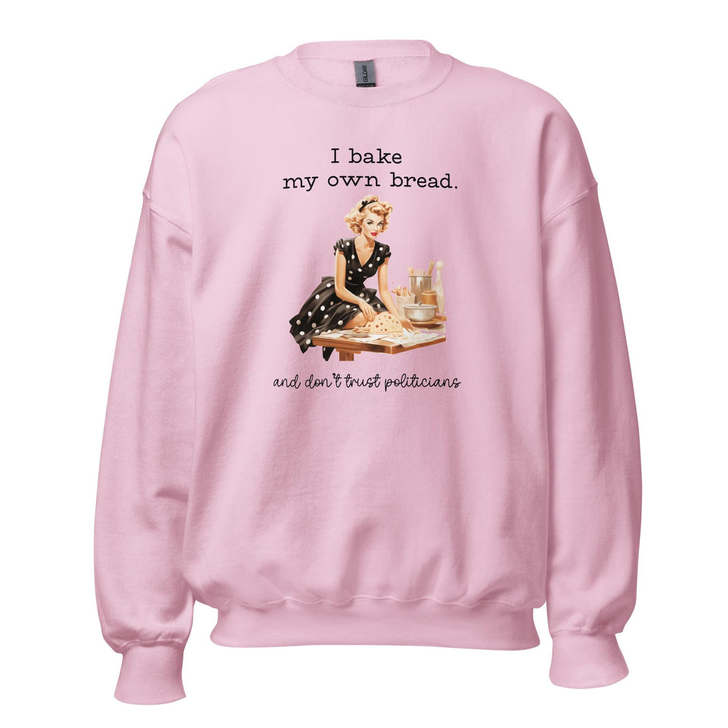 Retro Housewife Baker Sweatshirt: Funny Sarcastic 50s Woman