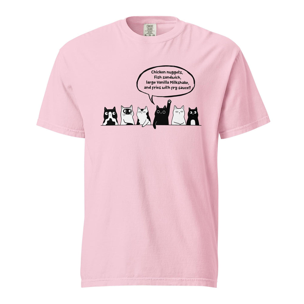 Funny cats Shirt Comfort Colors cats t-shirt Idaho cats at lunch tee