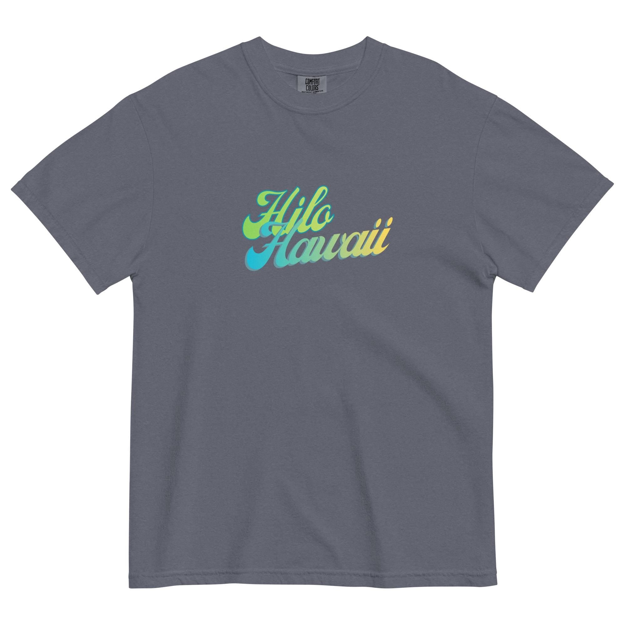 Hilo Hawaii Shirt Hilo T-shirt Comfort Colors Hawaii t-shirts Unisex garment-dyed heavyweight t-shirt