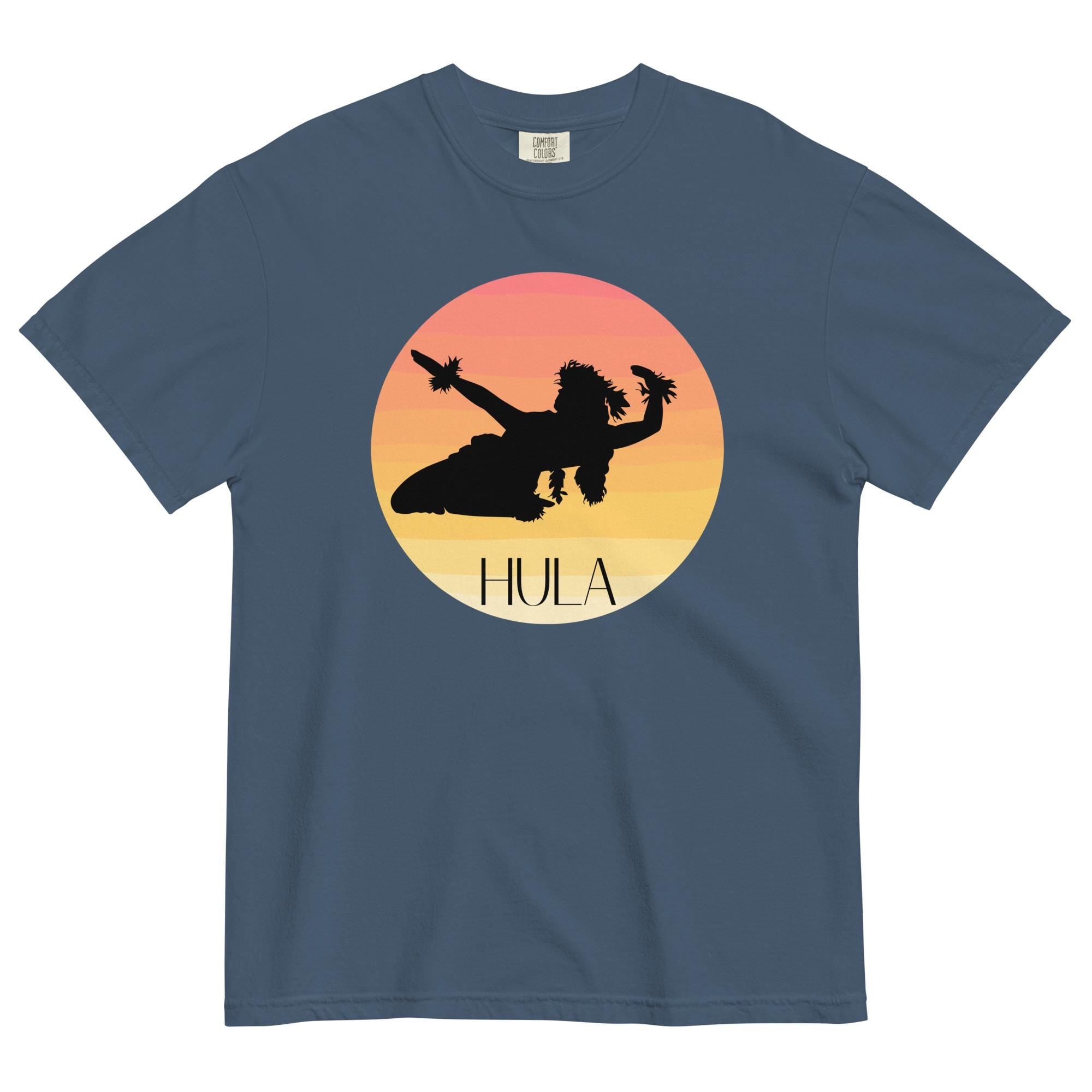 Hawaiian Hula dance T-shirt Comfort Colors cotton tee Hawaii hula dancer shirt