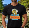 Funny Idaho Cowboy Trout Fishing T-Shirt: Vintage Style Tee