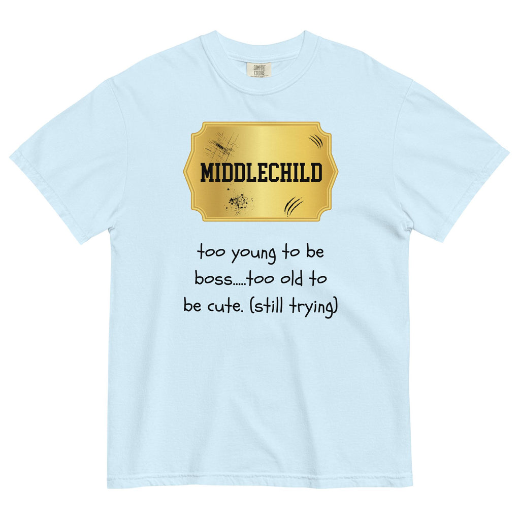 Middle Child Shirt Comfort Colors funny siblings t-shirt family group shirts Unisex garment-dyed heavyweight t-shirt