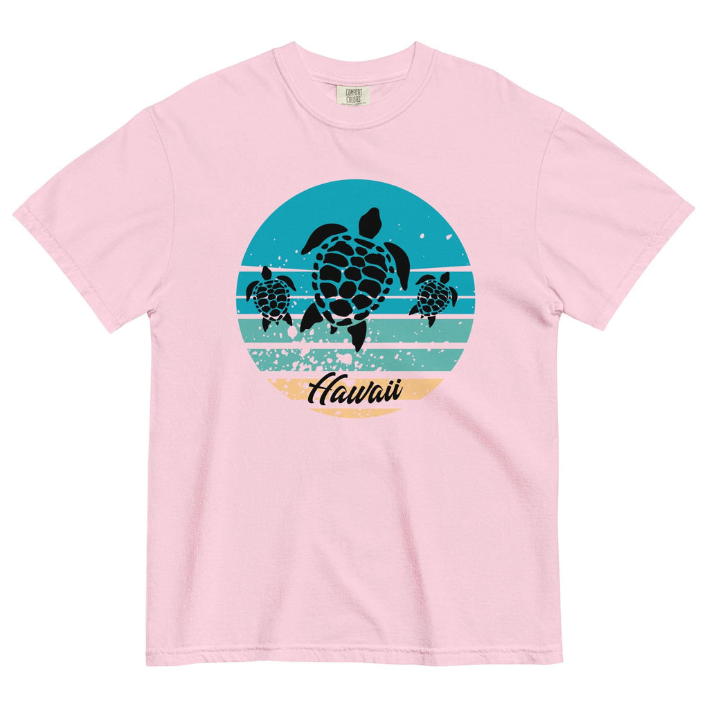 Hawaii turtles Shirt Comfort Colors retro sea turtles Hawaii t-shirt Unisex garment-dyed tee