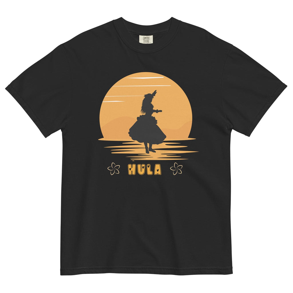 Hawaii hula shirt Comfort Colors t-shirt hula sunset Unisex garment-dyed heavyweight t-shirt