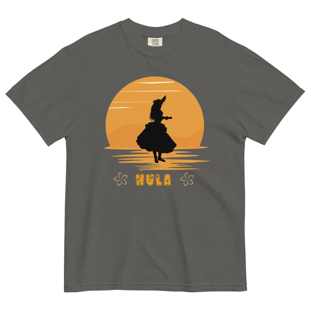 Hawaii hula shirt Comfort Colors t-shirt hula sunset Unisex garment-dyed heavyweight t-shirt