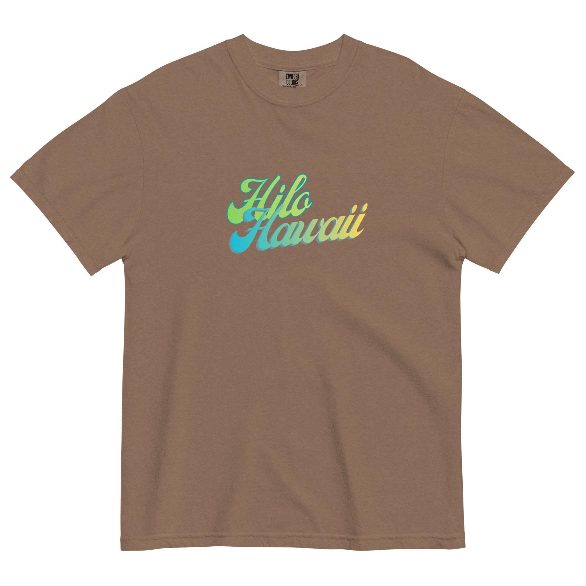 Hilo Hawaii Shirt Hilo T-shirt Comfort Colors Hawaii t-shirts Unisex garment-dyed heavyweight t-shirt
