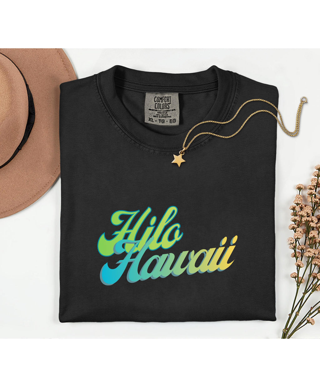 Hilo Hawaii Shirt Hilo T-shirt Comfort Colors Hawaii t-shirts Unisex garment-dyed heavyweight t-shirt