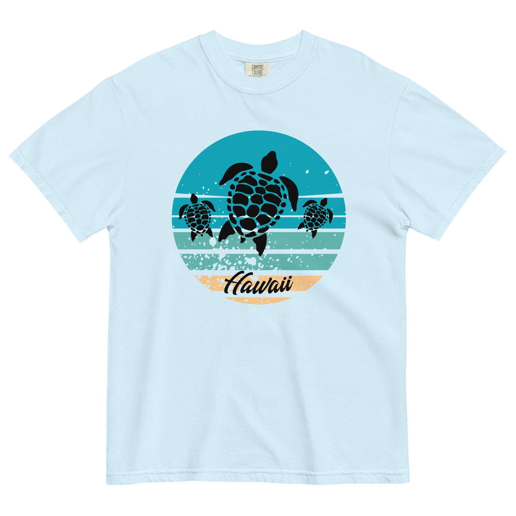 Hawaii turtles Shirt Comfort Colors retro sea turtles Hawaii t-shirt Unisex garment-dyed tee