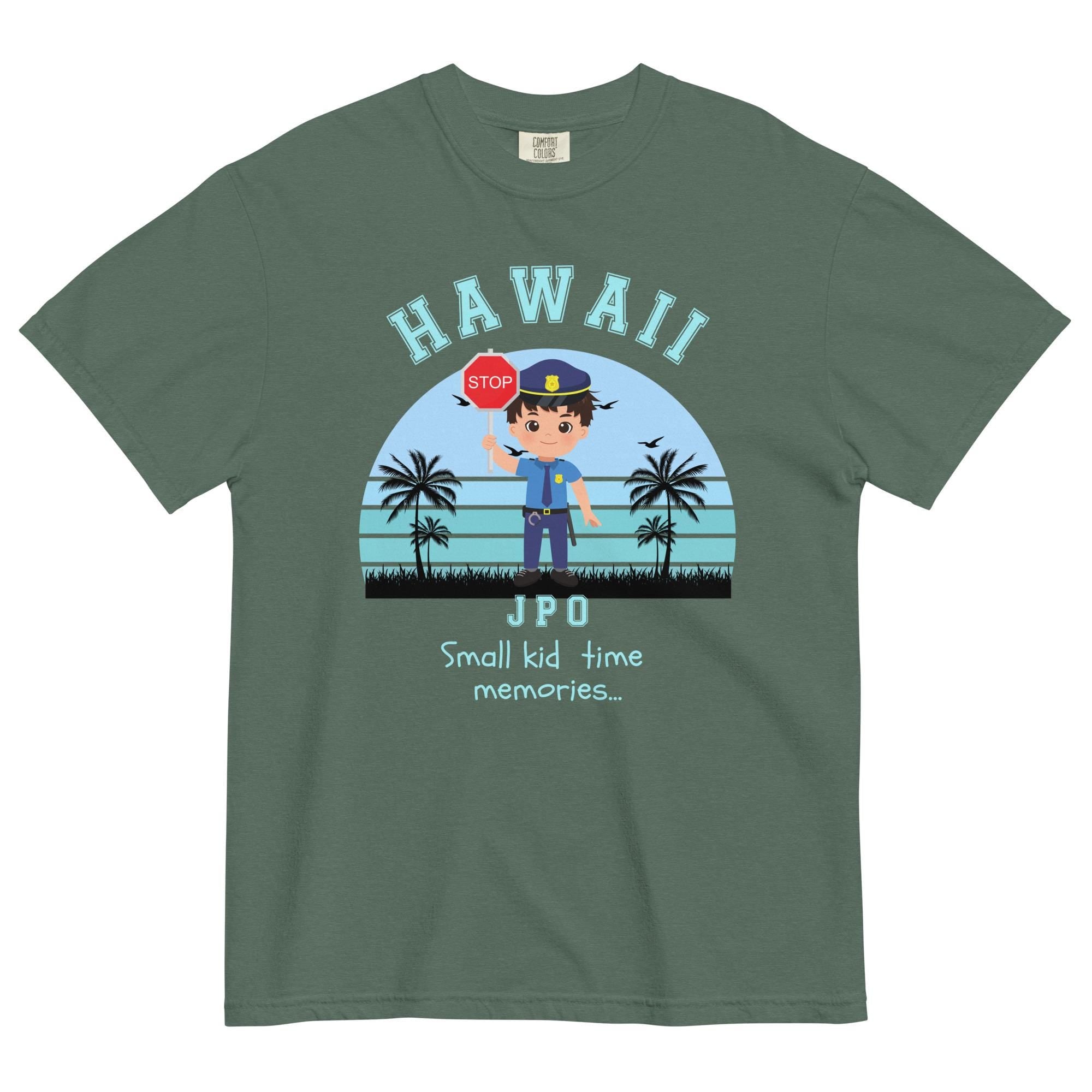 Hawaii JPO Comfort Colors t-shirt small kid time memories Hawaii childhood Kama'aina shirts