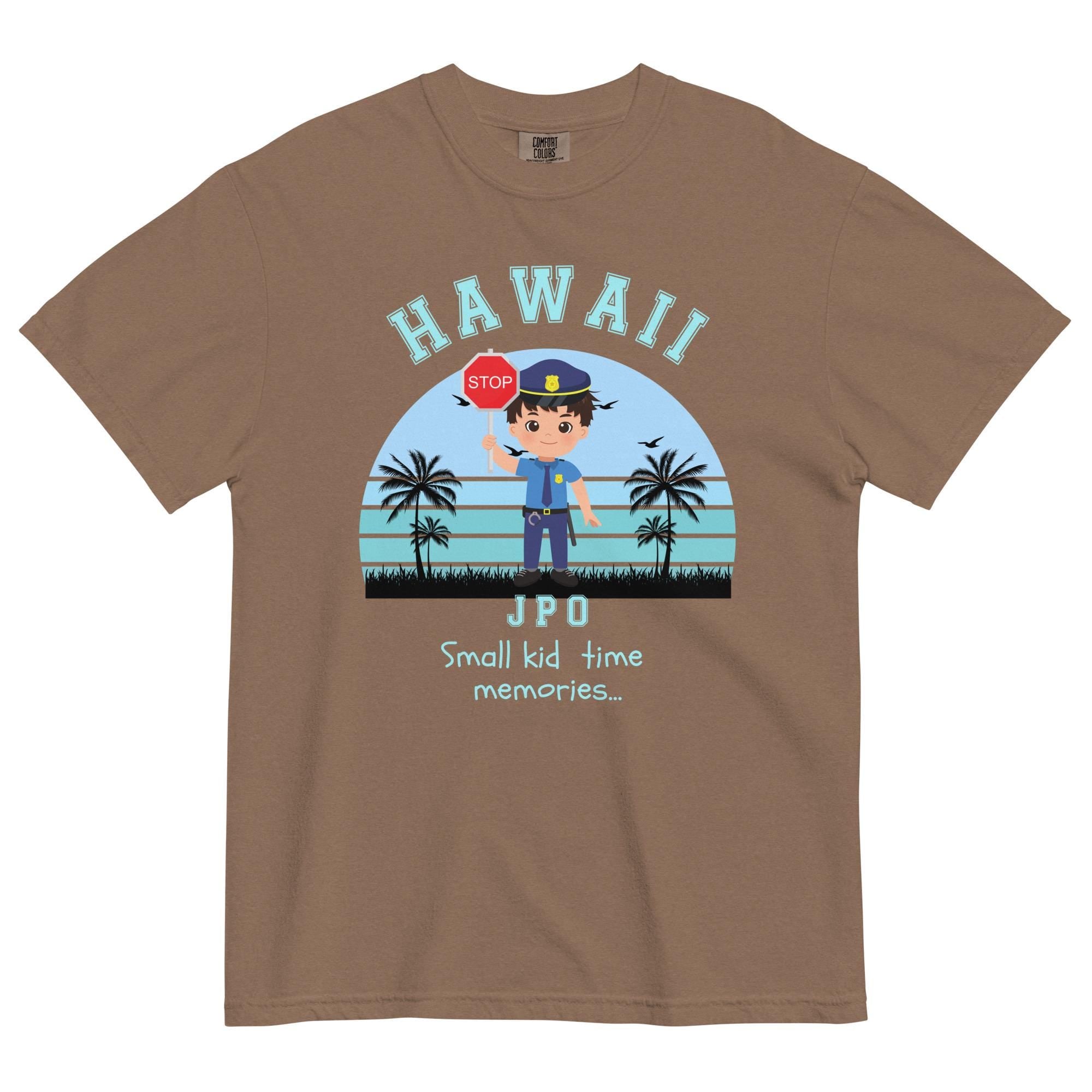 Hawaii JPO Comfort Colors t-shirt small kid time memories Hawaii childhood Kama'aina shirts