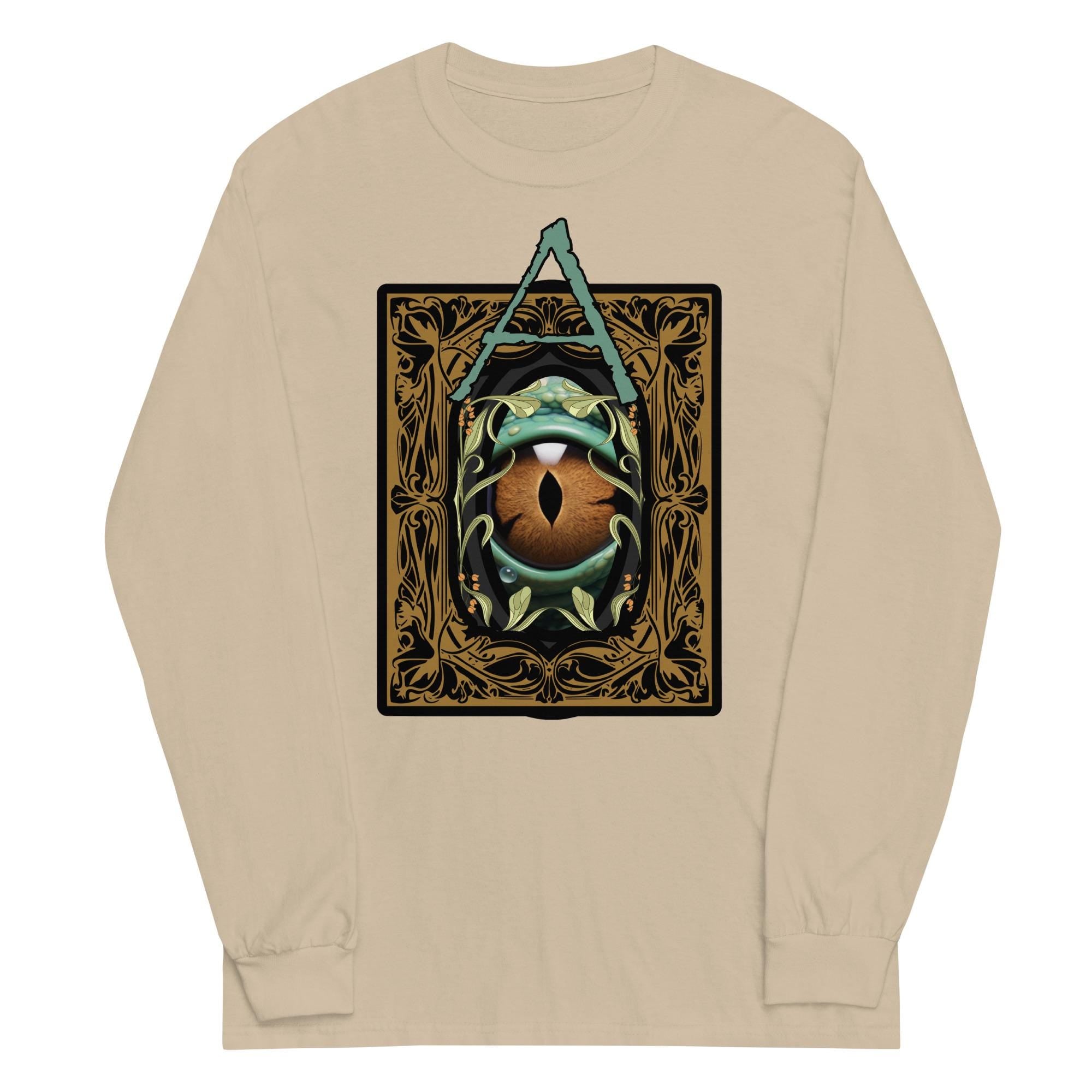 Humorous Aeye Shirt surrealistic abstract art A eye t-shirt Unisex Men’s Long Sleeve Shirt