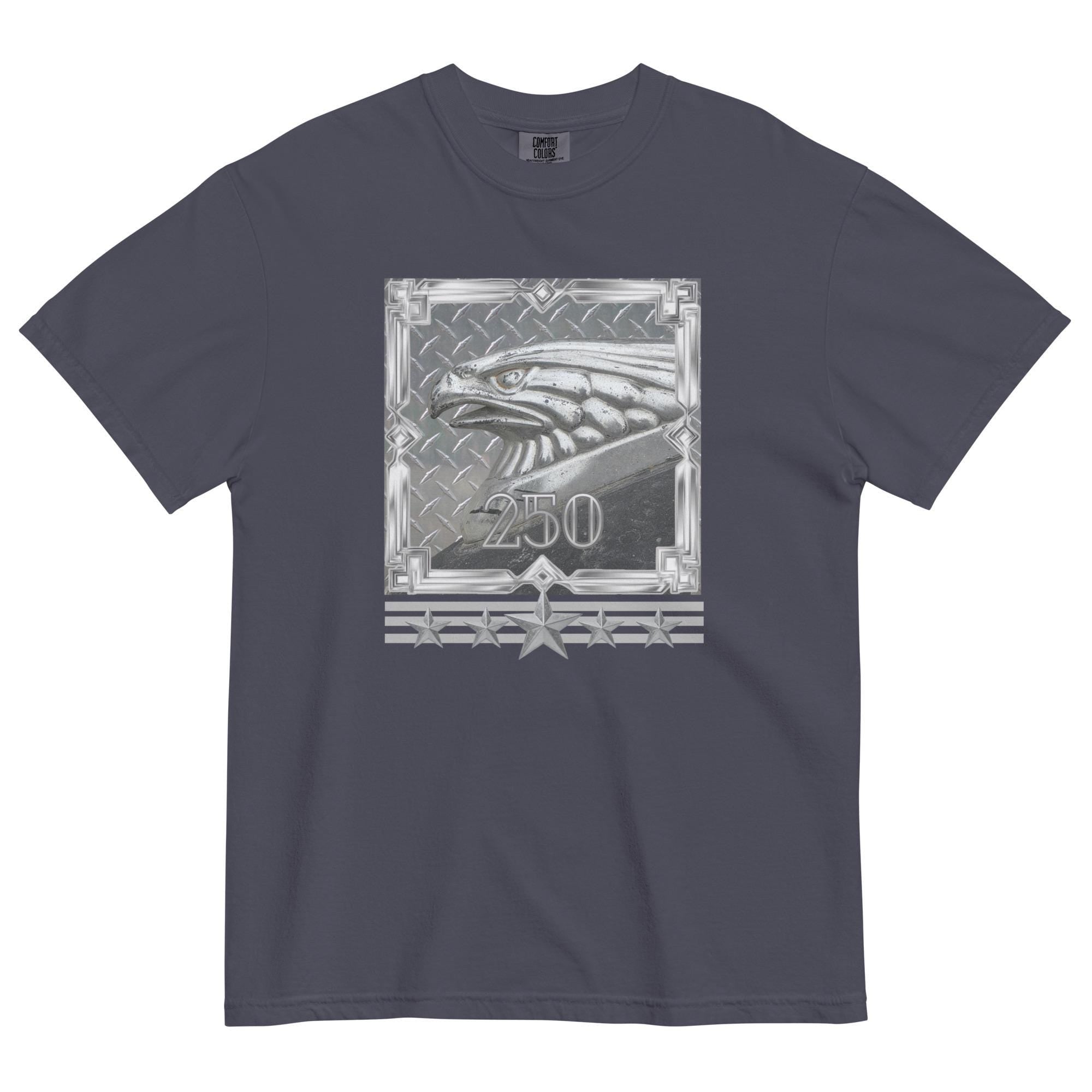 America 250 Anniversary Eagle Shirt Comfort Colors Steel Eagle design