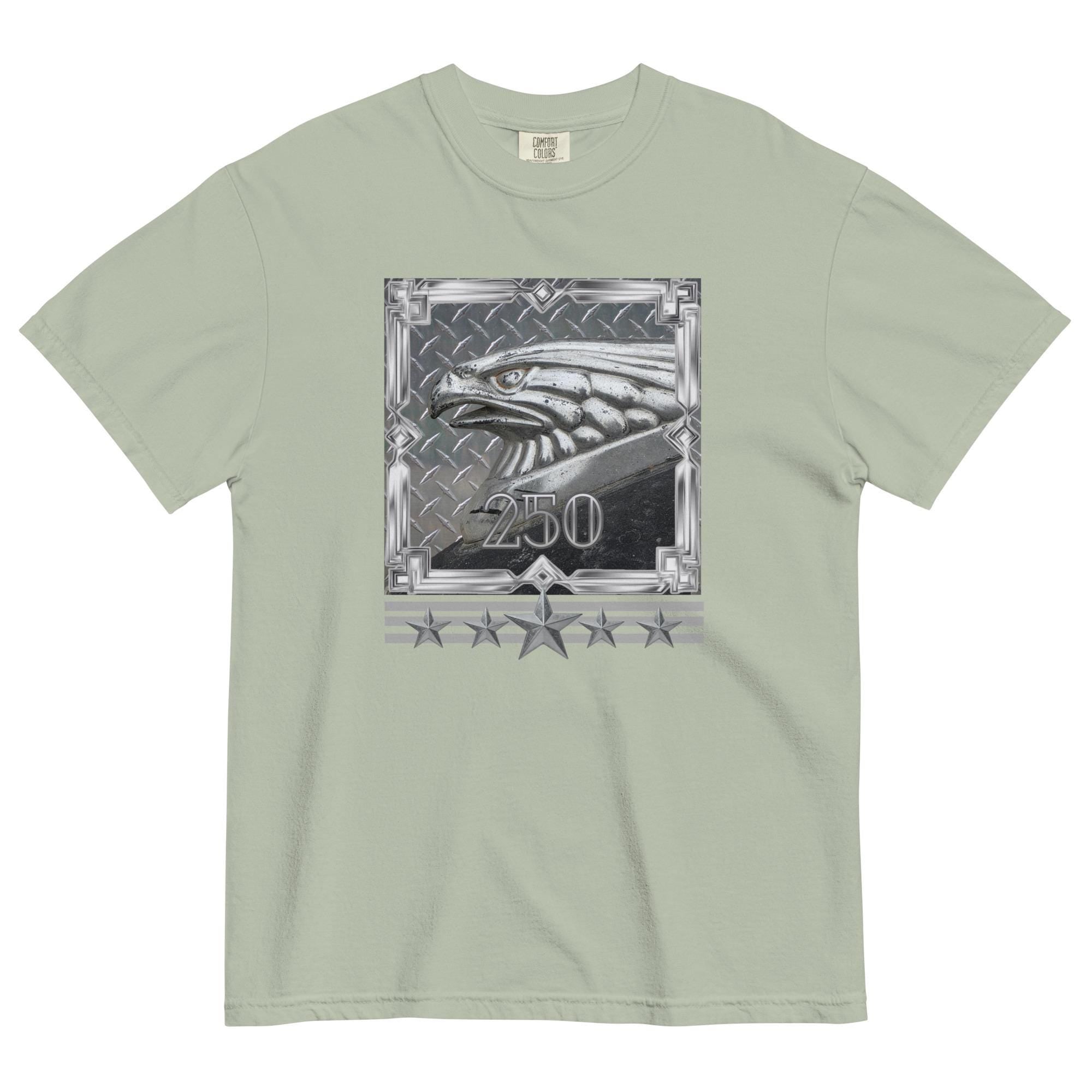 America 250 Anniversary Eagle Shirt Comfort Colors Steel Eagle design