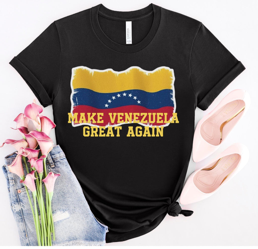 Venezuela Shirt Make Venezuela Great Again t-shirt Unisex cotton tee