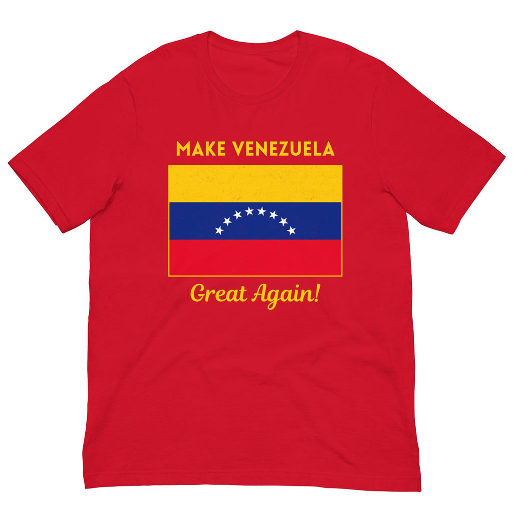 Venezuela T-shirt Make Venezuela Great Again shirt Unisex tee MVGA shirt