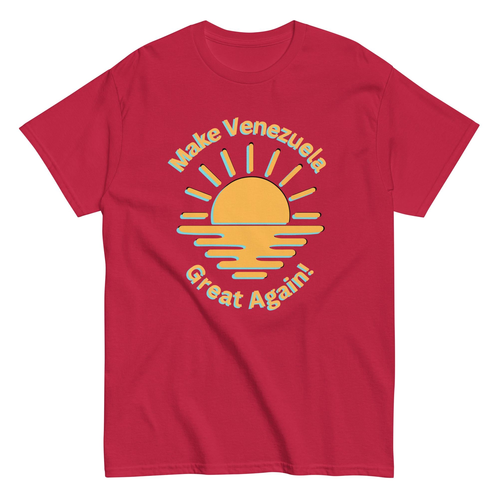 Venezuela Shirt Make Venezuela Great T-shirt support for Venezuela peopleUnisex classic tee