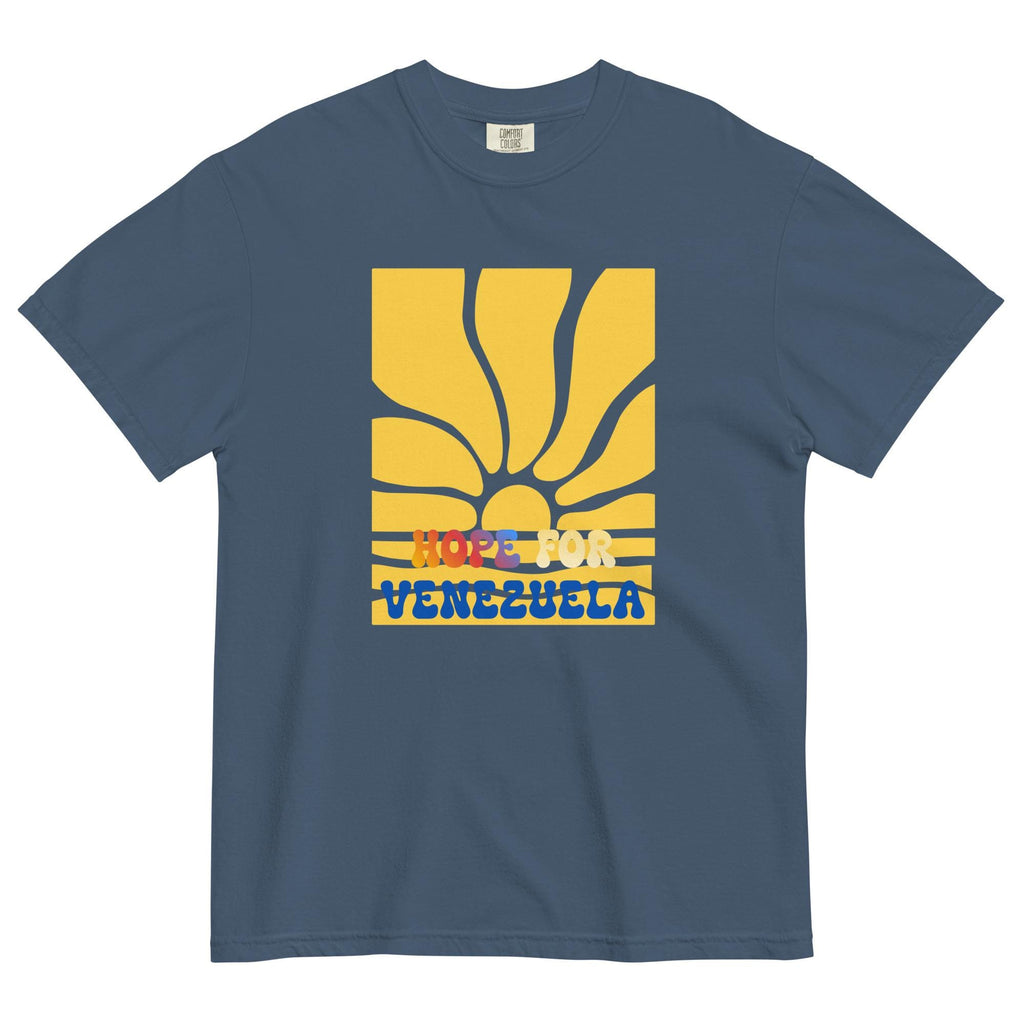 Venezuela Shirt Comfort Colors Hope for Venezuela Franela Unisex camisa eavyweight t-shirt