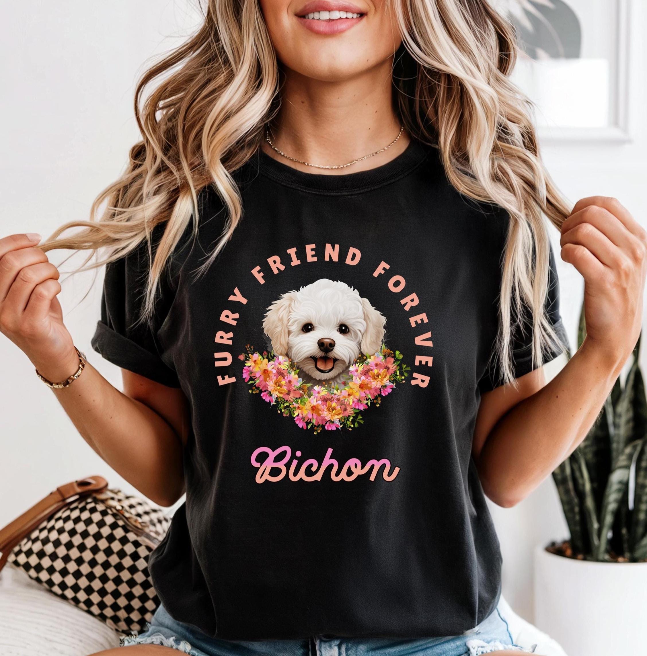 Bichon puppy shirt Bichon Frise dog t-shirt Comfort Colors tee  Unisex garment-dyed heavyweight t-shirt
