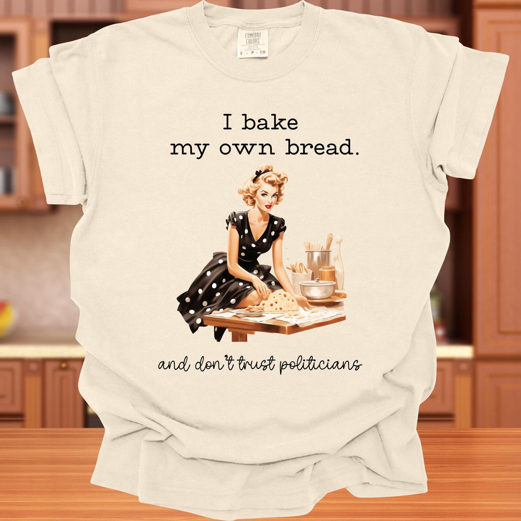 Retro housewife Comfort Colors t-shirt funny 50s woman baker sarcastic tees