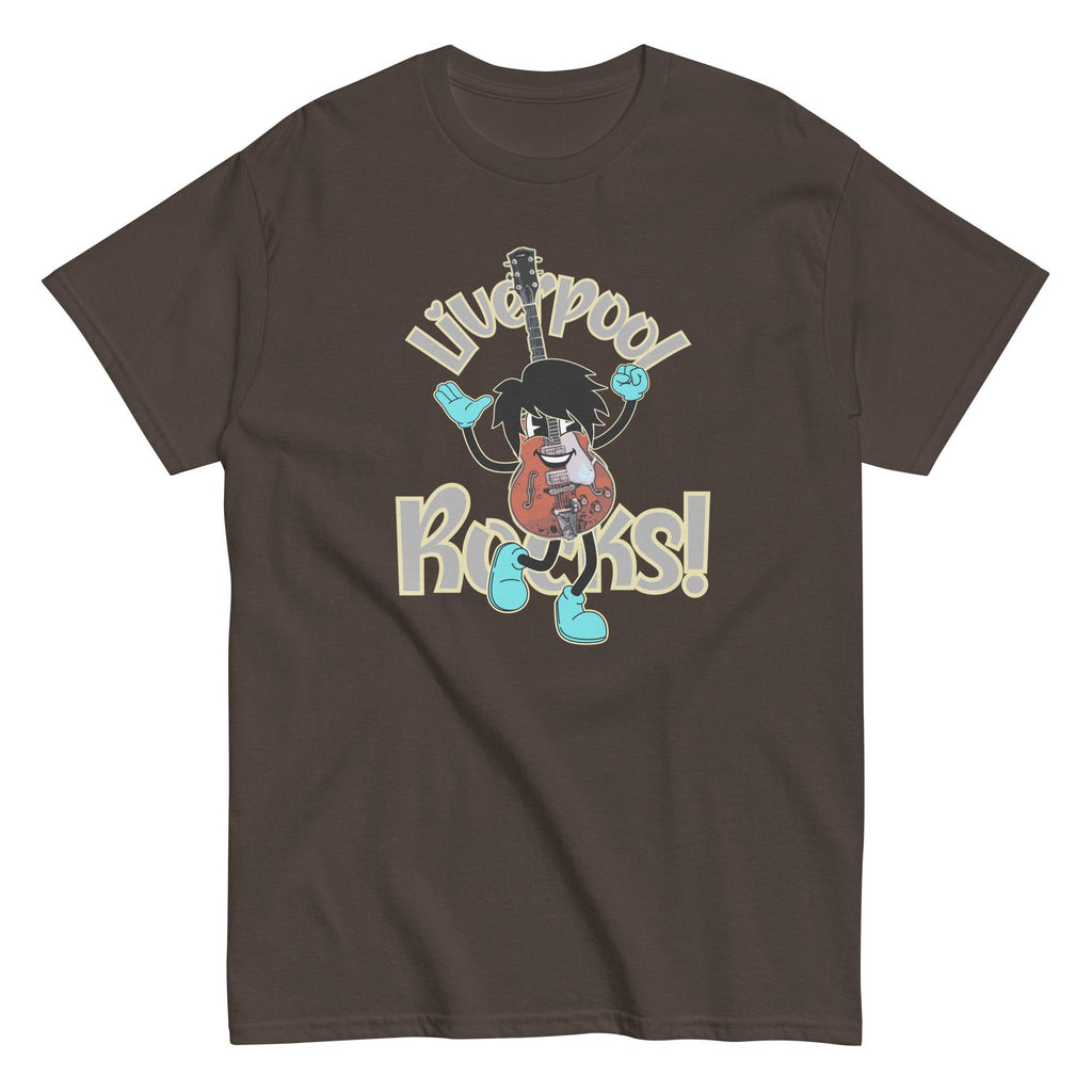 Liverpool Rocks Shirt Beatles inspired t-shirt guitar lover music lover gift Unisex classic tee