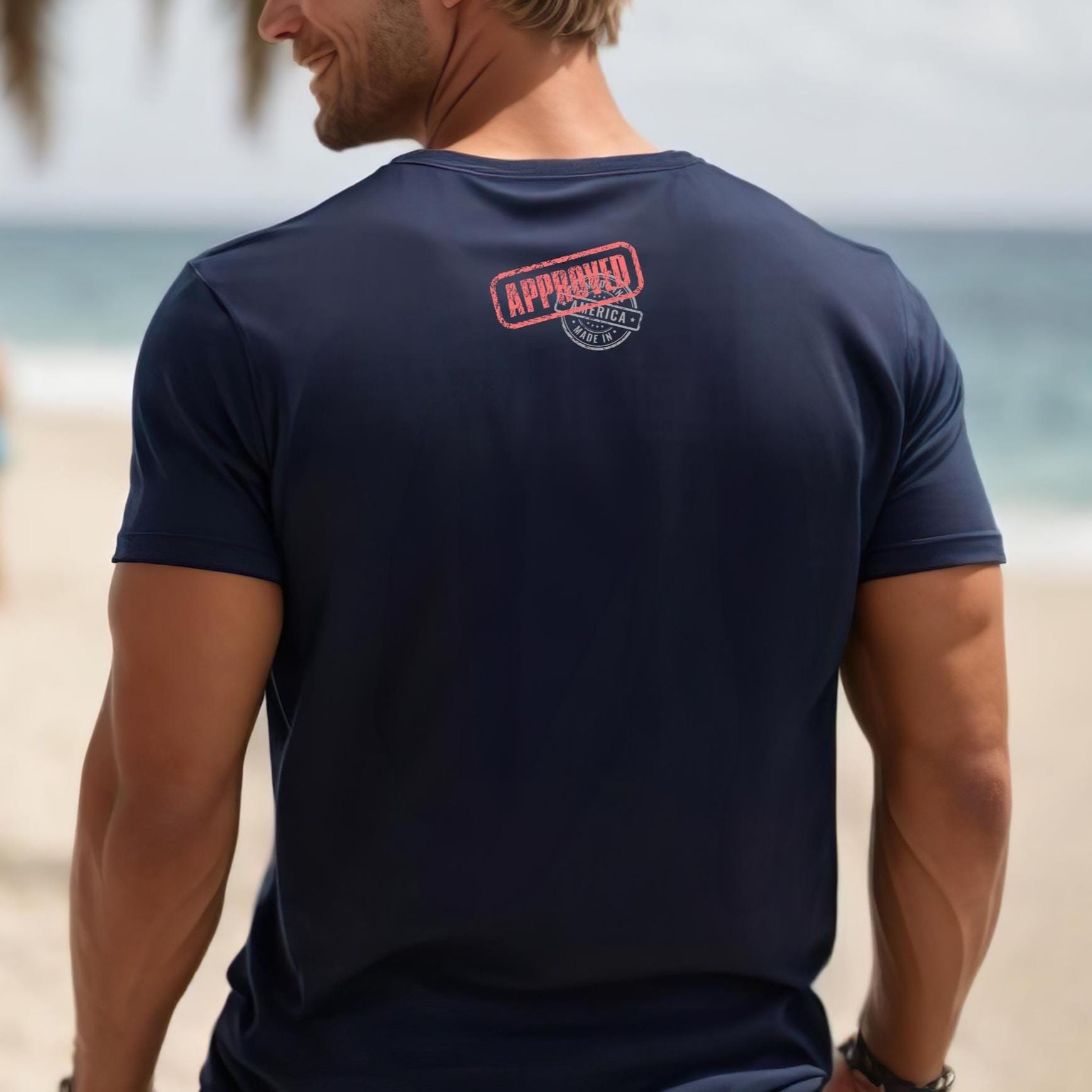 Made in America T-Shirt: Patriotic USA Pride Front & Back Print