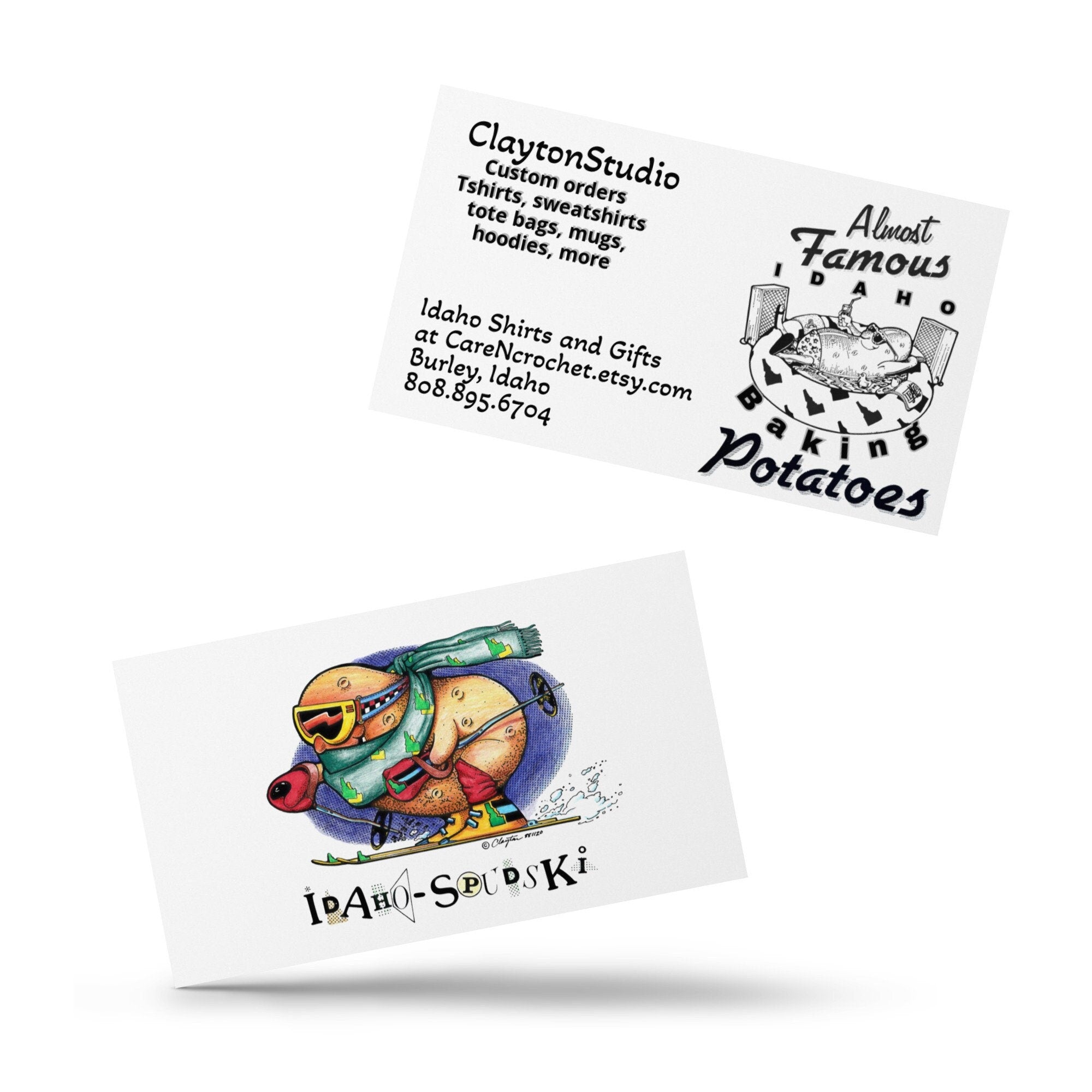 Custom Set of business cards, one sided or two sided Color, black /white  your logo and text
