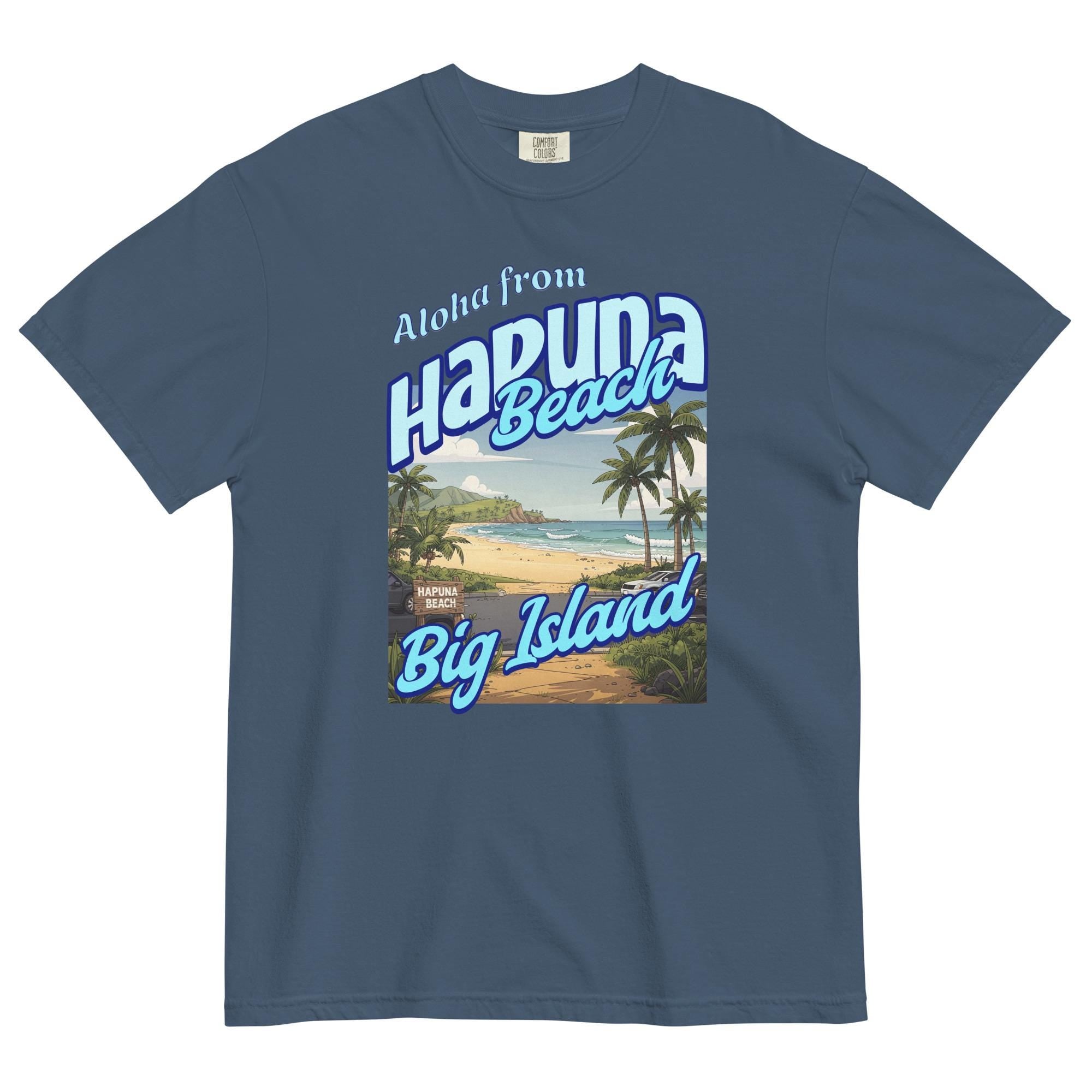 Hapuna Beach Hawaii T-shirt Comfort Colors Hawaii Big Island t-shirt gift for Hawaii lover Unisex garment-dyed tee