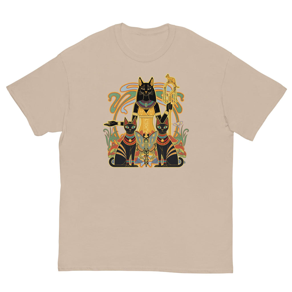 Egyptian Bastet Cat Goddess T-Shirt - Gift for Cat Lover Gildan tee