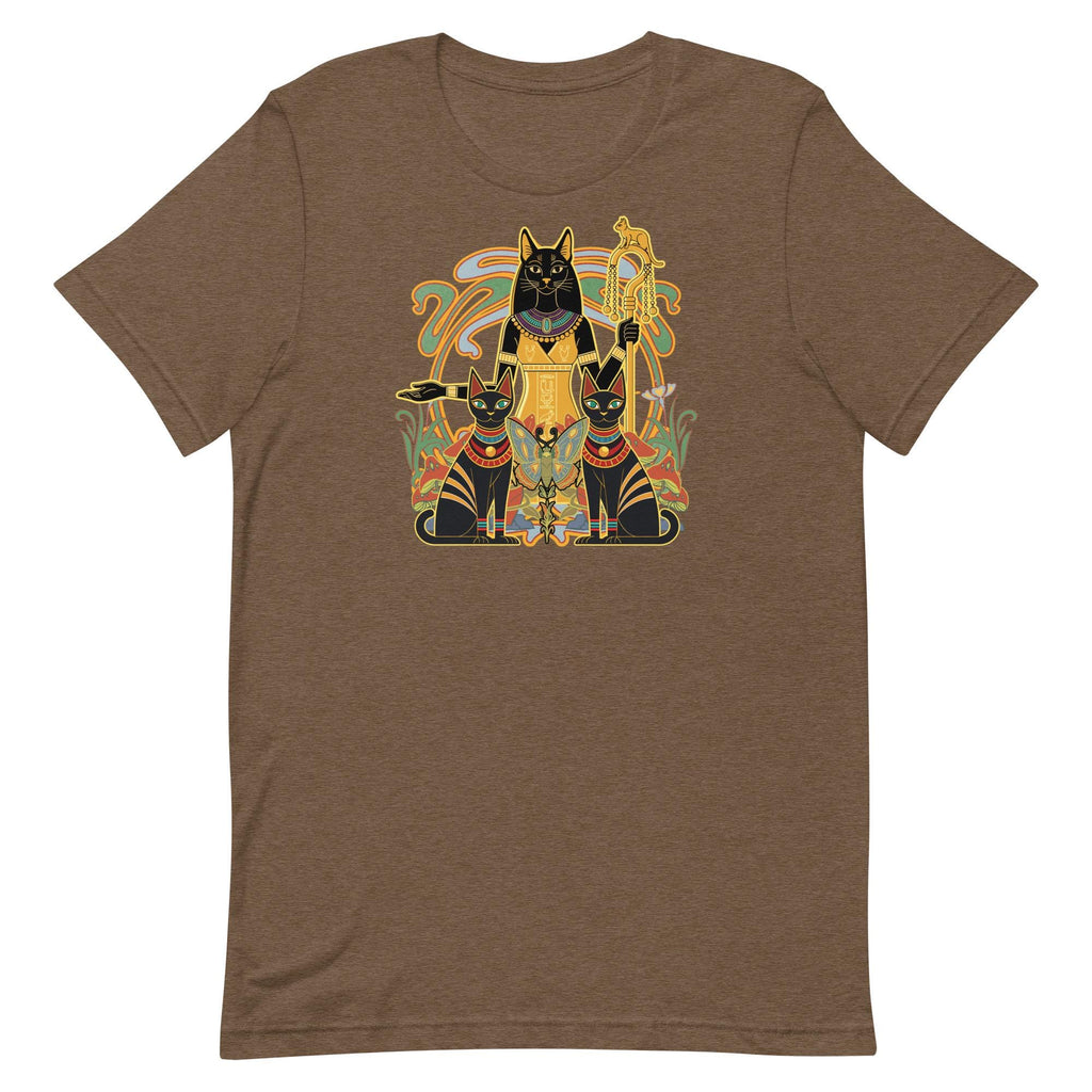Egyptian Cat Goddess Shirt Ancient Egyptian Bastet cats t-shirt Bella Canvas soft Unisex tee