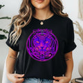 Abstract Cat Shirt colorful cat design t-shirt Gildan cat t-shirt
