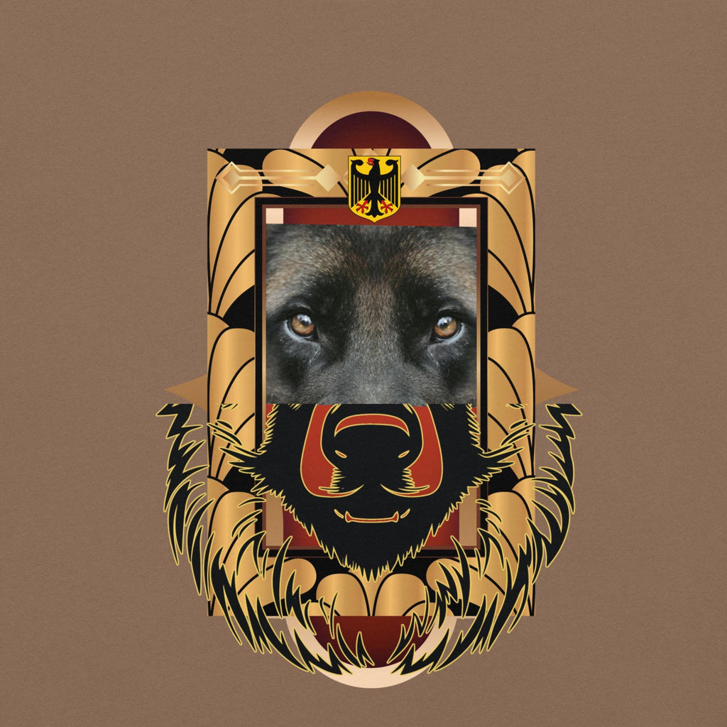 German Shepherd Dog Shirt front and back design dog eyes t-shirt gift for German Shepherd lover