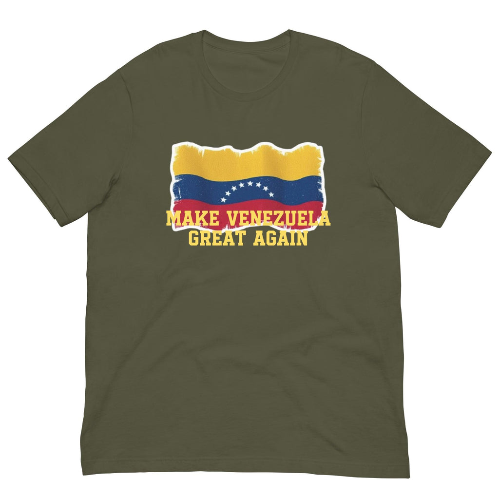Venezuela Shirt Make Venezuela Great Again t-shirt Unisex cotton tee