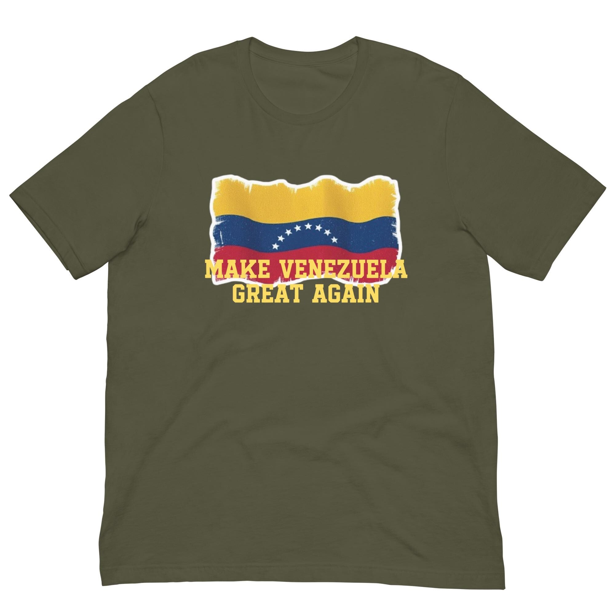 Venezuela Shirt Make Venezuela Great Again t-shirt Unisex cotton tee