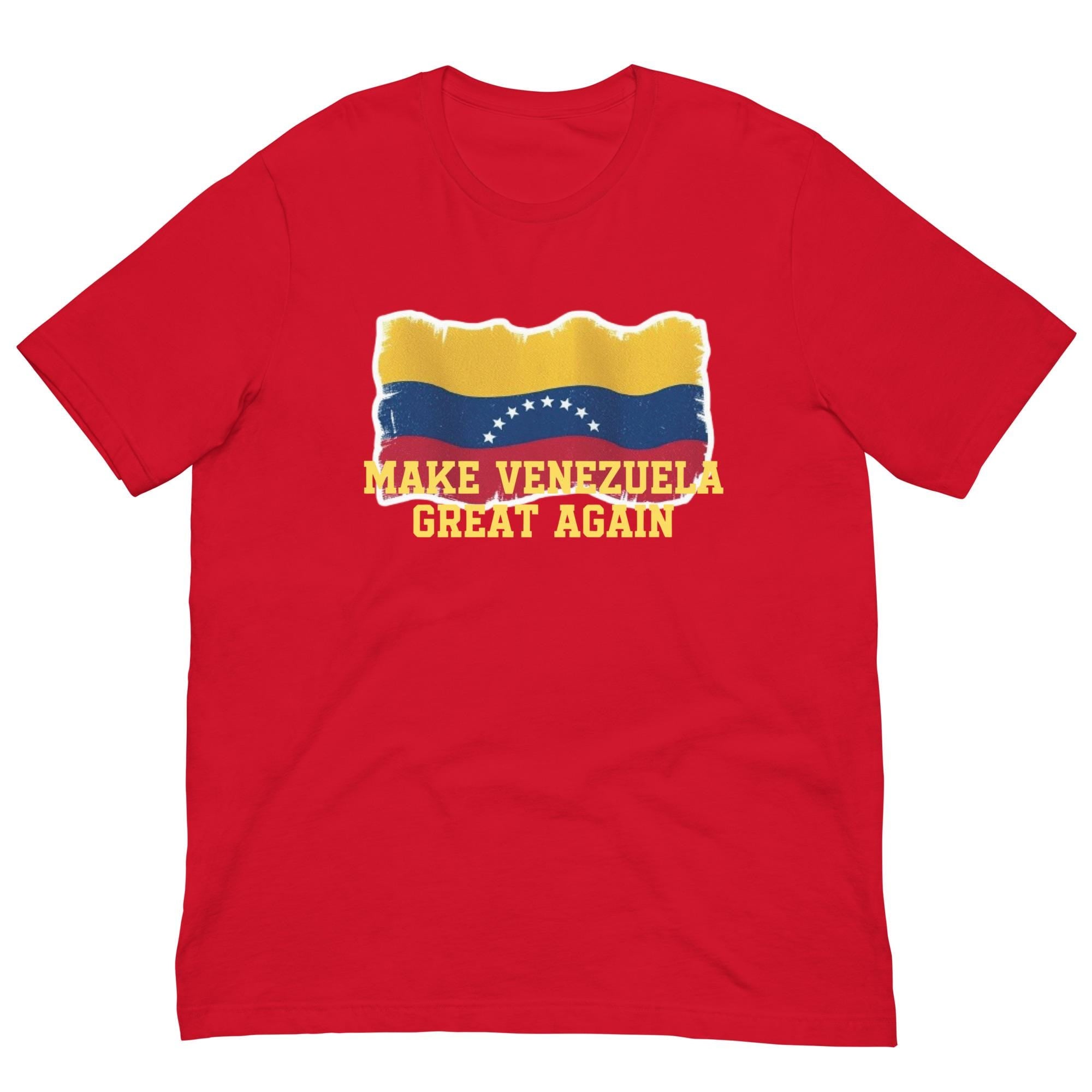 Venezuela Shirt Make Venezuela Great Again t-shirt Unisex cotton tee
