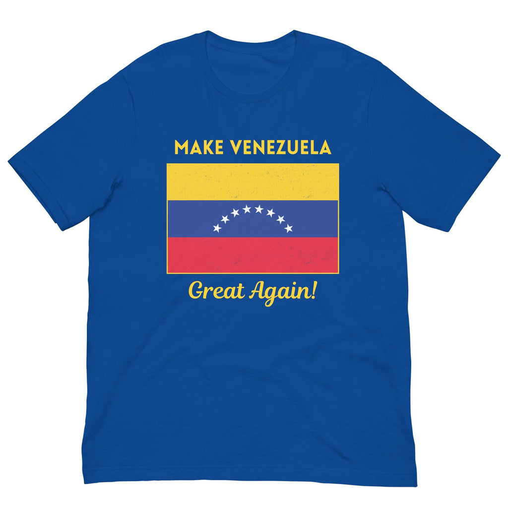 Venezuela T-shirt Make Venezuela Great Again shirt Unisex tee MVGA shirt