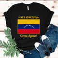 Venezuela T-shirt Make Venezuela Great Again shirt Unisex tee MVGA shirt