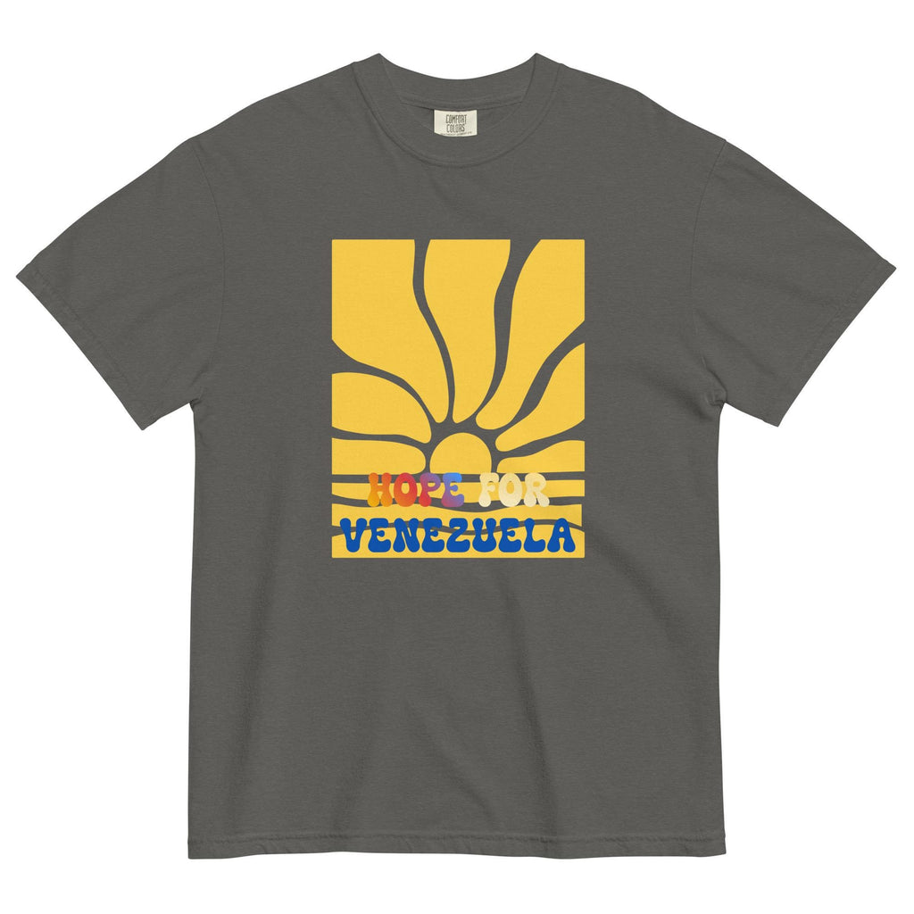 Venezuela Shirt Comfort Colors Hope for Venezuela Franela Unisex camisa eavyweight t-shirt