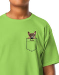 Youth German Shepherd T-Shirt: Kids Dog Tee, Back to School