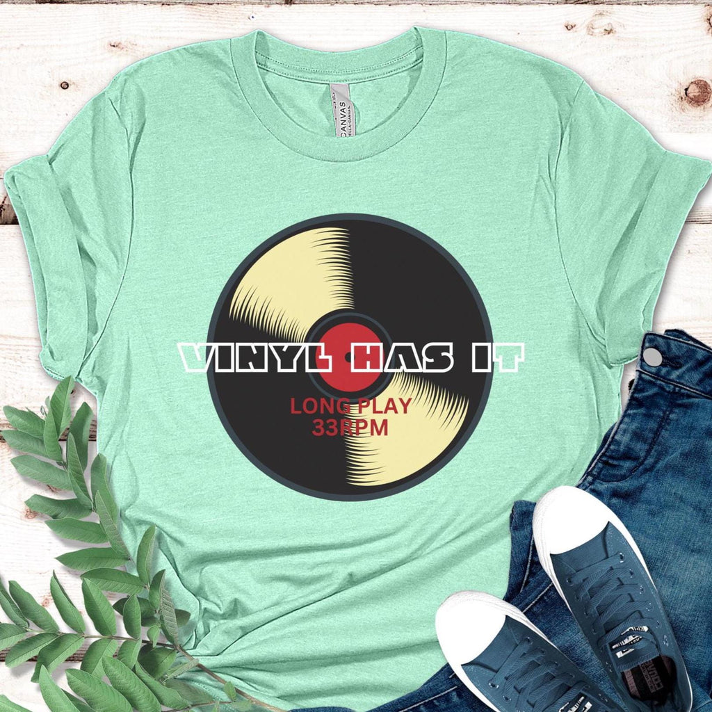 Retro Vinyl Record T-Shirt: Music Lover Tee