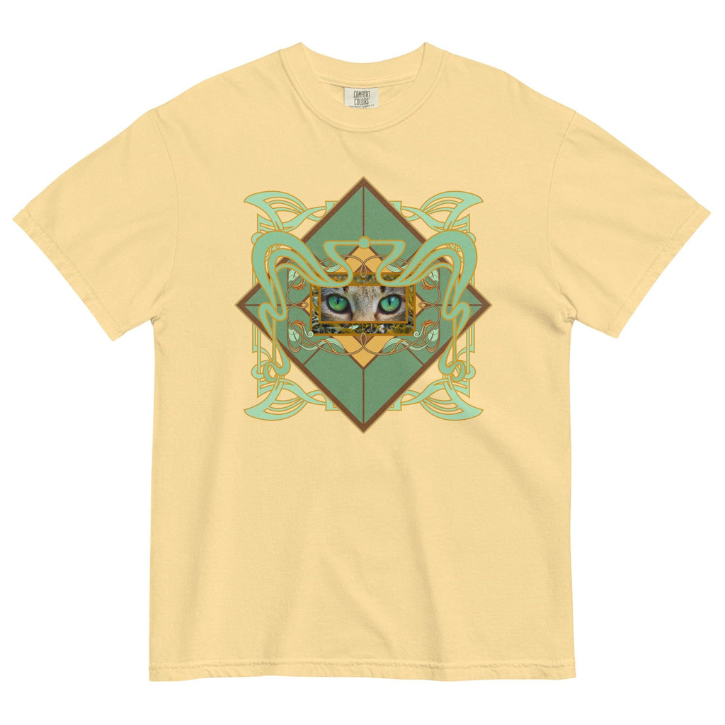 Cat eyes shirt Comfort Colors Cat t-shirt gift for cat lover art nouveau shirts