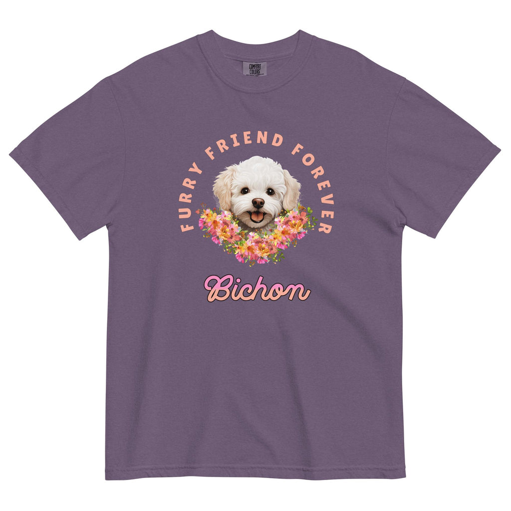 Bichon puppy shirt Bichon Frise dog t-shirt Comfort Colors tee  Unisex garment-dyed heavyweight t-shirt