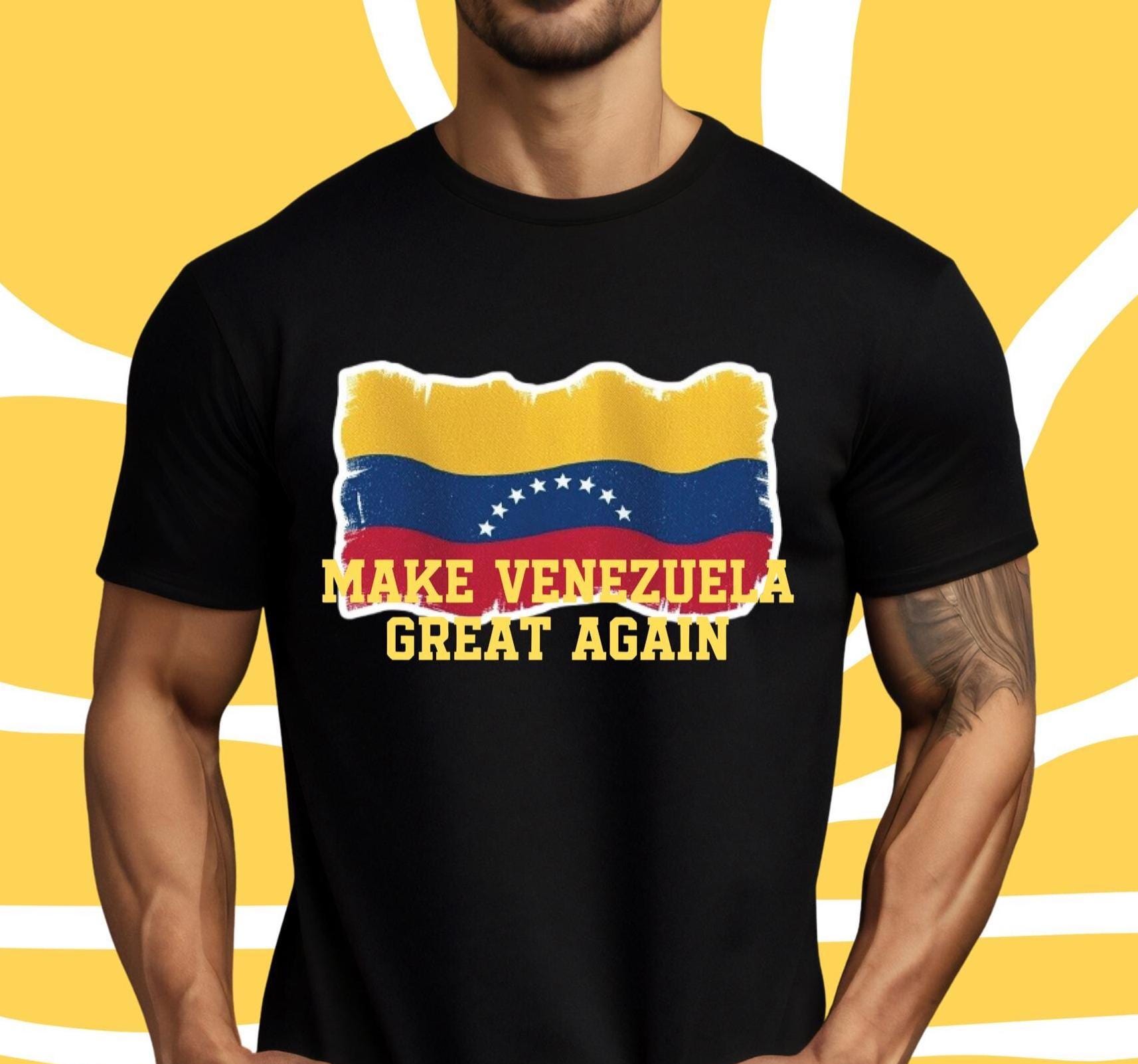 Venezuela Shirt Make Venezuela Great Again t-shirt Unisex cotton tee