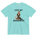 Retro Housewife 50s Shirt Comfort Colors funny husband t-shirt Love my wife shirt