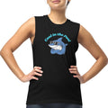 Funny Pool Shark Muscle Shirt: Swimmer Gift Tank Top