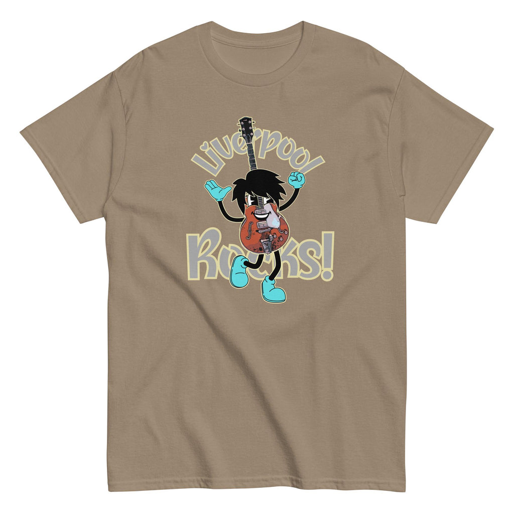 Liverpool Rocks Shirt Beatles inspired t-shirt guitar lover music lover gift Unisex classic tee