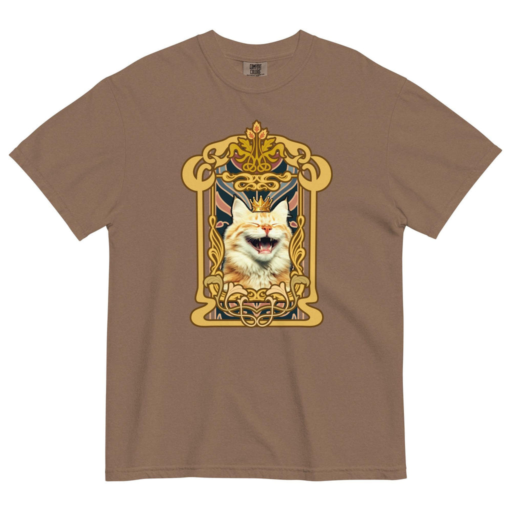 Funny Cat T-shirt Comfort Colors King of Cats shirt gift for cat lover cat owner Unisex garment-dyed heavyweight t-shirt