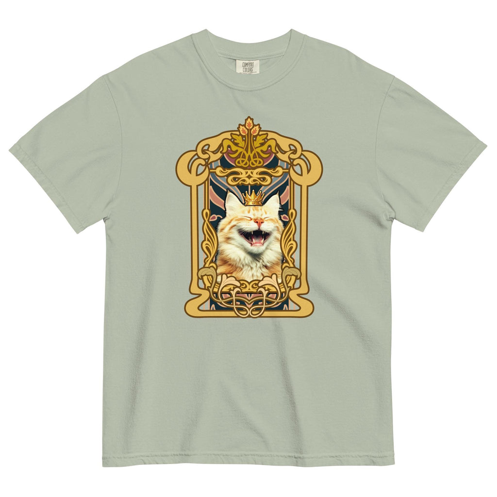 Funny Cat T-shirt Comfort Colors King of Cats shirt gift for cat lover cat owner Unisex garment-dyed heavyweight t-shirt