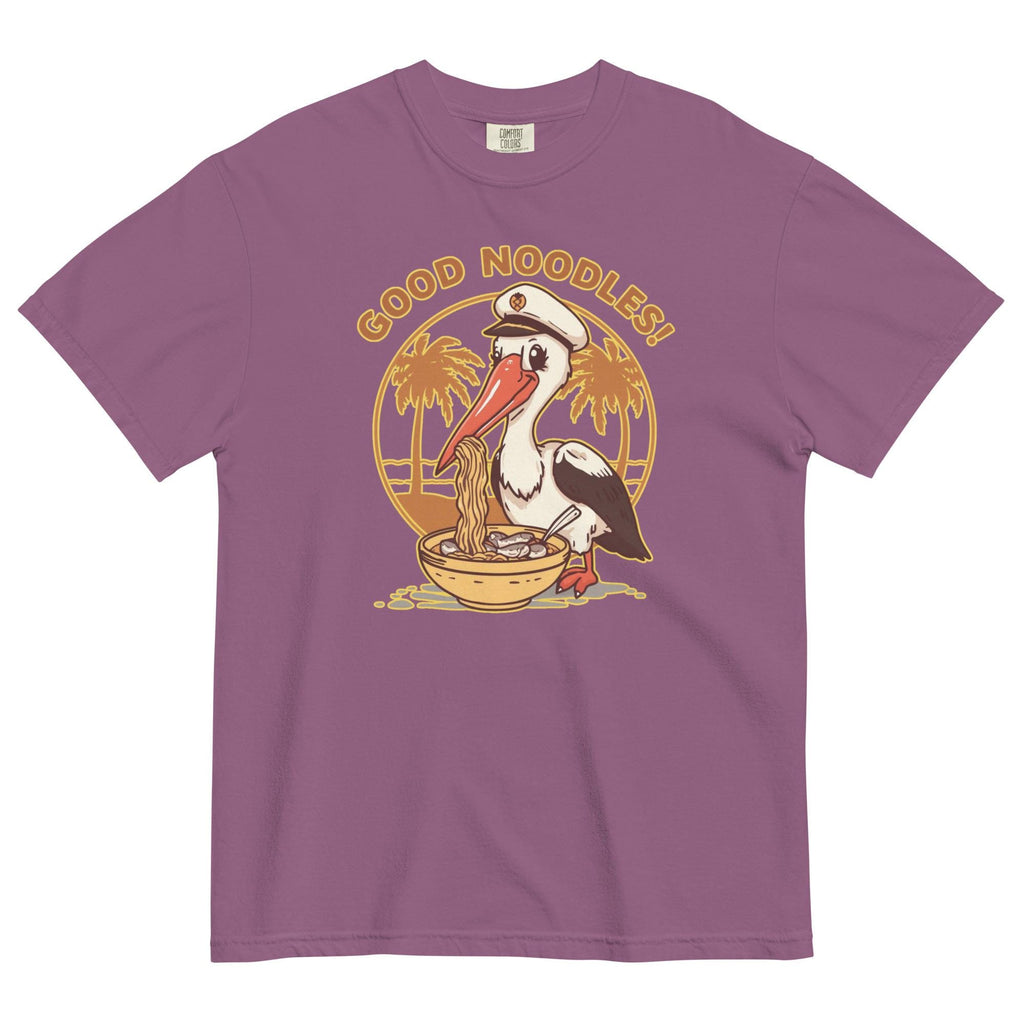 Funny Noodles Shirt Comfort Colors Bird t-shirt gift for bird lover, noodles lover gift Unisex garment-dyed heavyweight t-shirt