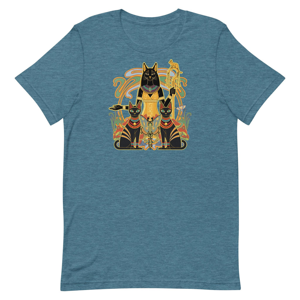 Egyptian Cat Goddess Shirt Ancient Egyptian Bastet cats t-shirt Bella Canvas soft Unisex tee