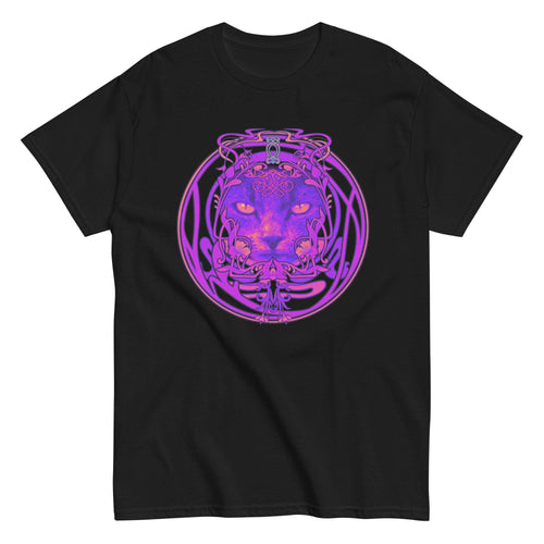 Abstract Cat Shirt colorful cat design t-shirt Gildan cat t-shirt